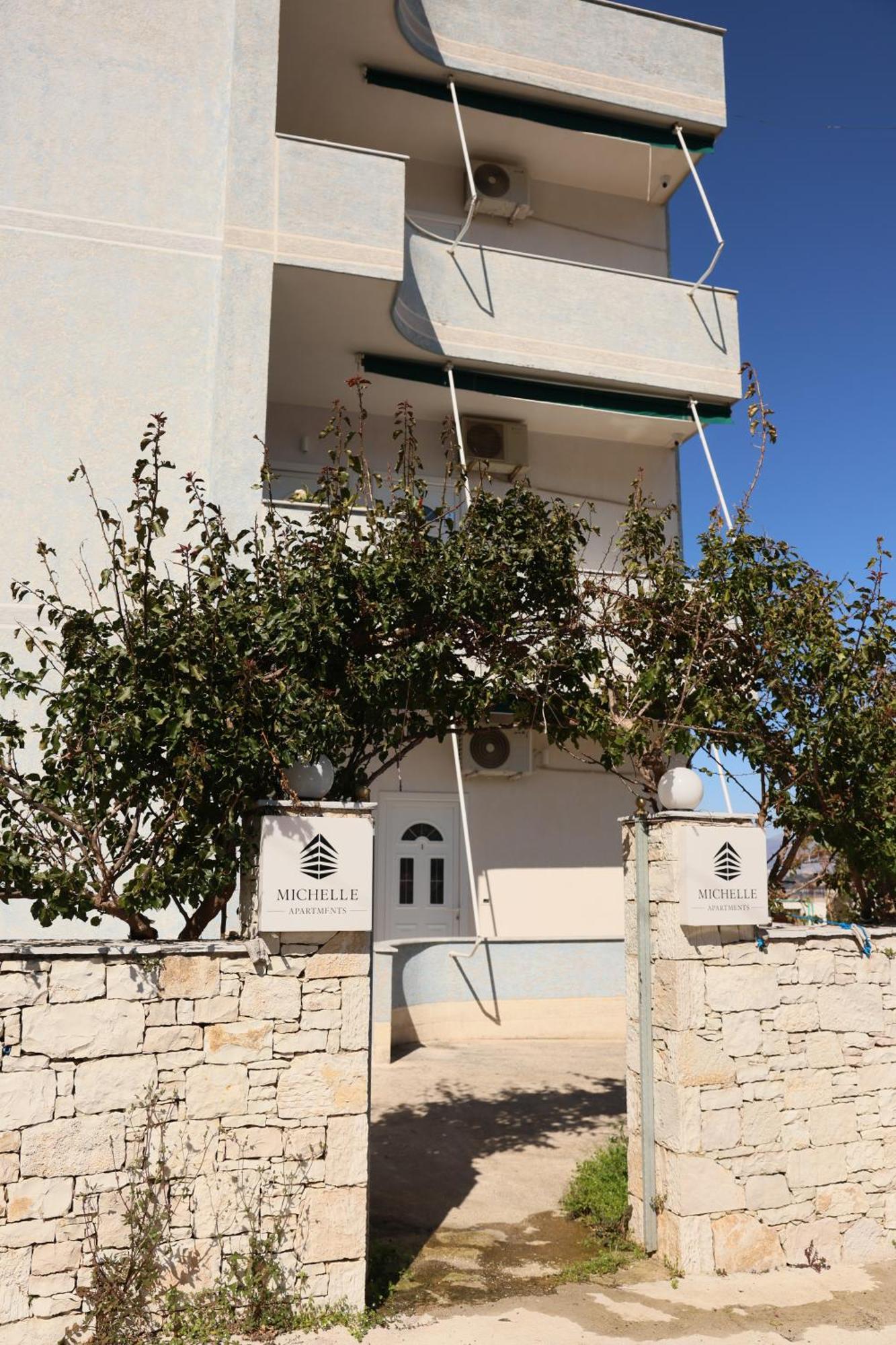 Michelle Apartments Ksamil Exterior foto